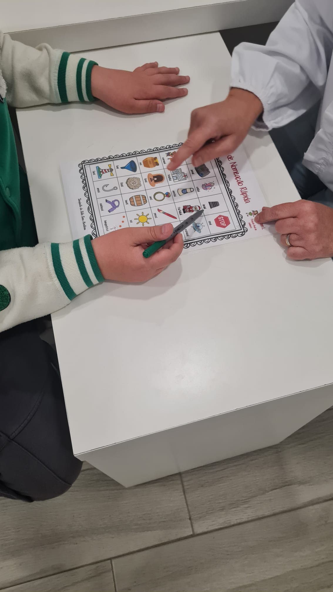 Exercício de nomeação rápida