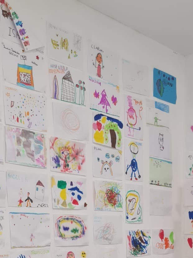 Parede dos desenhos